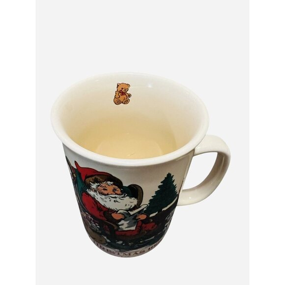 Kris Kringle Coffee Mug Old Santa Claus Christmas 1991 Vintage - Picture 2 of 5